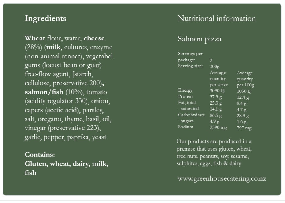 smoked salmon, cream cheese & caper verde