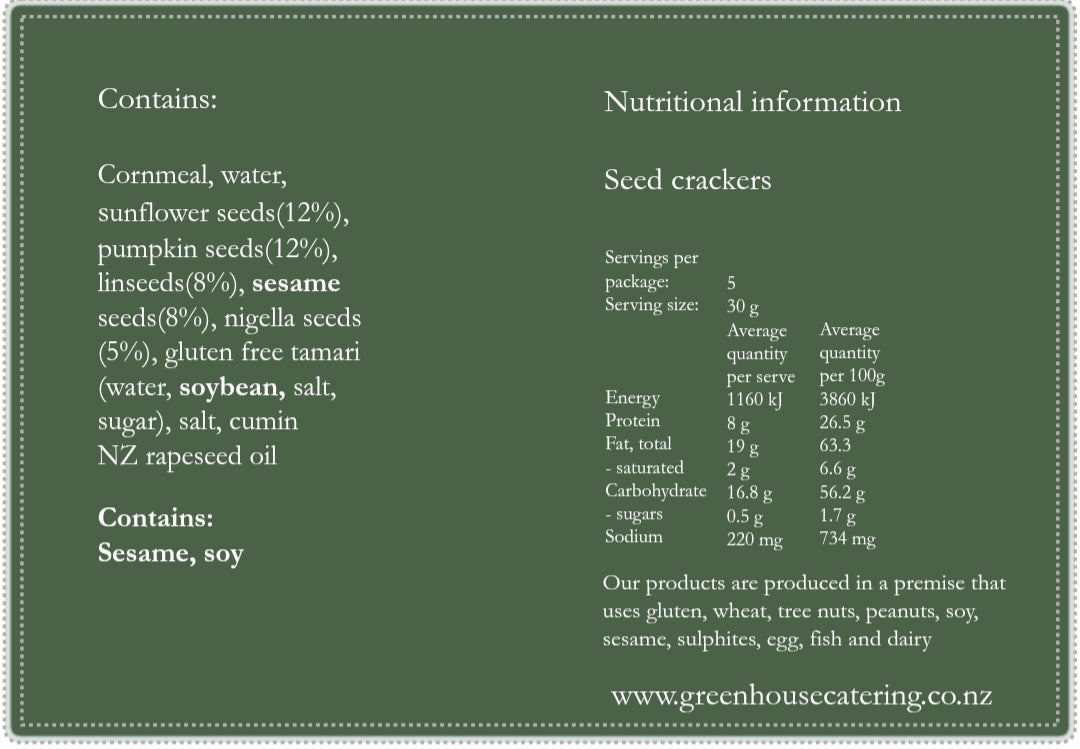 seed crackers